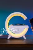 G-Shape LED Wireless Charging Speaker Lamp