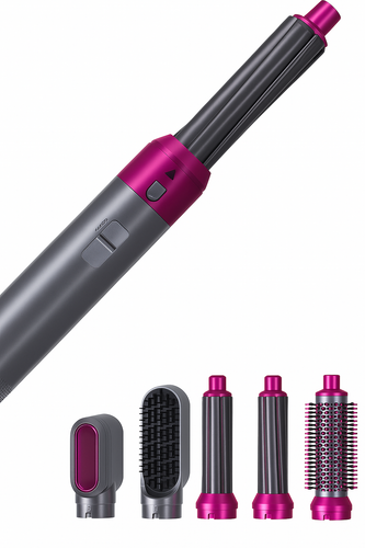 Muti-Functional 5 IN 1 Hair Styling Tool Detachable Hot Air Brush Hair Dryer with Comb