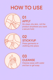 NewClick Fixie Body Adhesive Roller – Skin Safe Body Glue for Clothing & Fashion & Costume Fixes(60 Ml)
